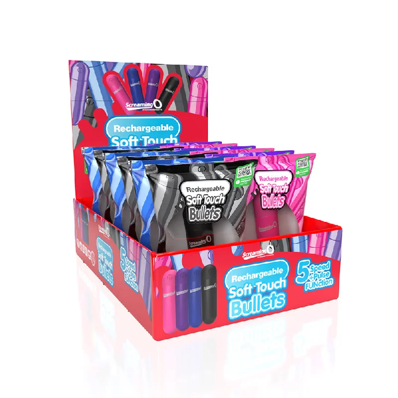 Modern toy masturbator-Screaming O Soft Touch Rechargeable Bullets in POP Box Assorted