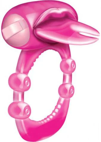 remote control sex toy accessories-X-treme Vibe Forked Tongue - Magenta