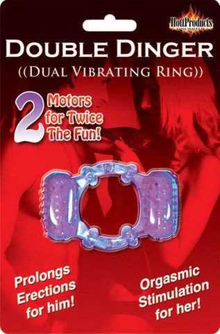 sex swing accessories-Humm Dinger Double Dinger - Purple