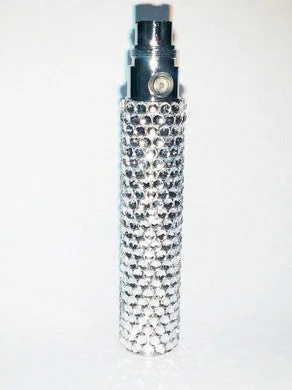 vibrating sex toy replacement parts-Stone Battery Silver  Rhinestone Sparkle