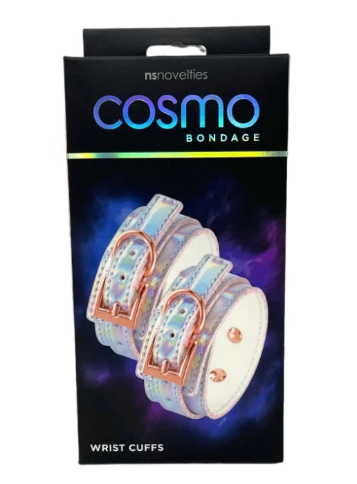 anal massager accessories-Cosmo ''Holographic'' Wrist Cuffs