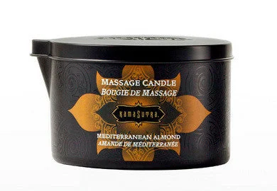 lubricant for shredders-Massage Candle Mediterranean Almond - 6 oz.