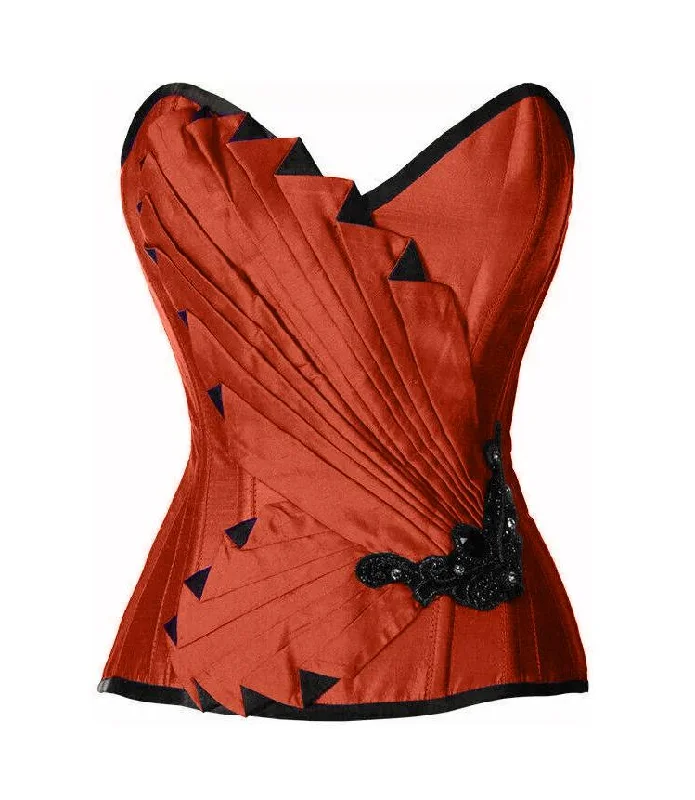 corset with satin hem-Verstak Custom Made Corset