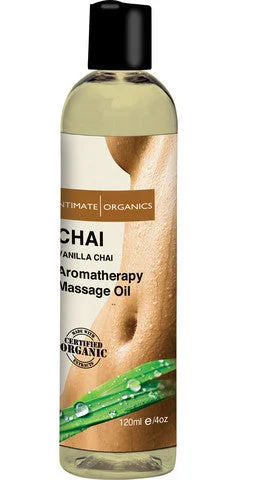 lubricant for heavy machinery-Chai Aromatherapy Massage Oil - Vanilla Chai - 4 oz.