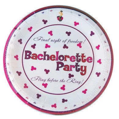 sex doll cleaning products-Bachelorette Party 10-Inch Plates - 10 Pack