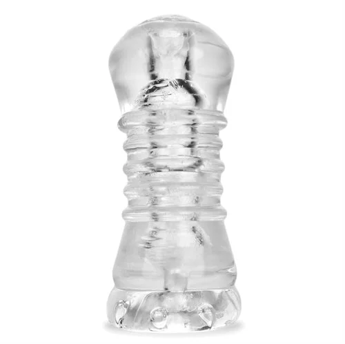 Ergonomic device masturbator-Jerk Jack Off Toy Atomic Jock - Clear