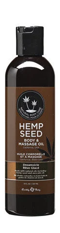 lubricant for boat engines-Dreamsicle Hemp Seed Body And Massage Oil- 8 oz.