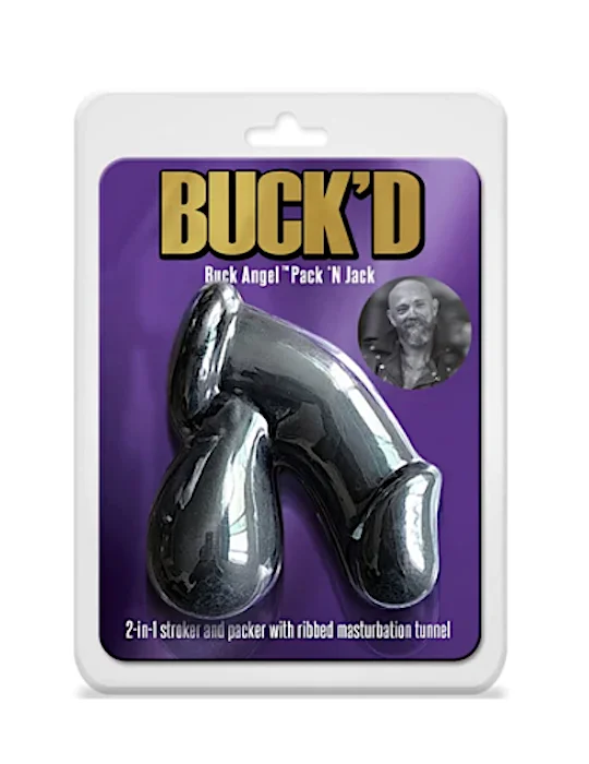 vibrating anal beads for men accessories-Buck'd ''Pack 'N' Jack'' Packer