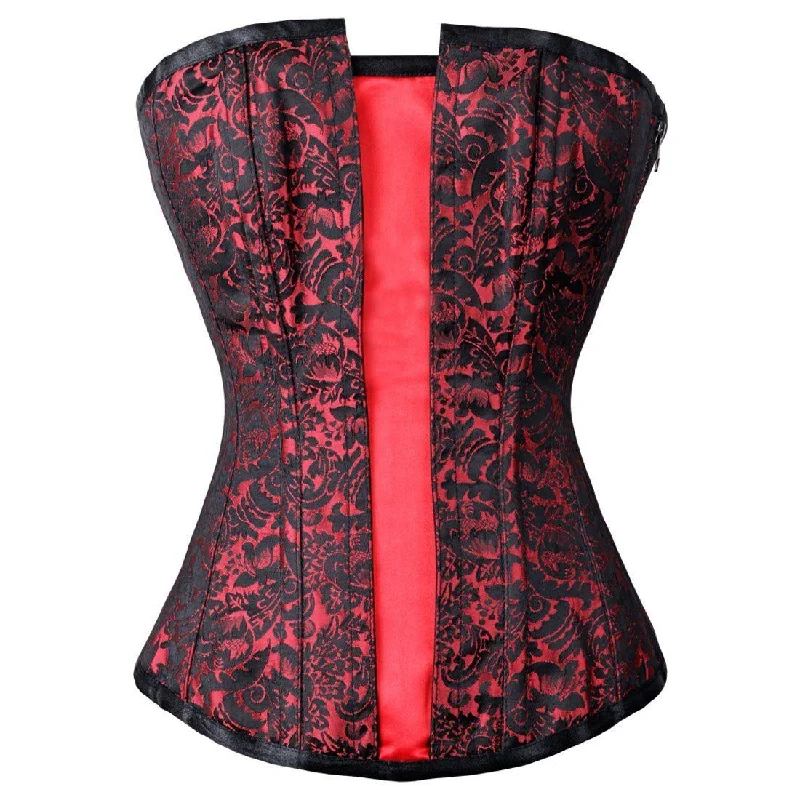 corset with tie-front detail-Samasara Custom Made Corset