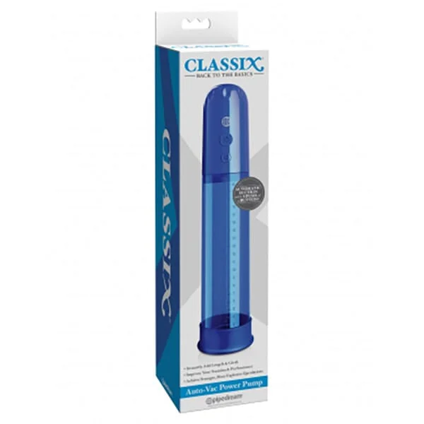 Ergonomic masturbator shape-Classix Auto-Vac Power Pump