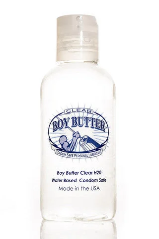 lubricant for inline skates-Boy Butter Clear H2o - 4 Oz.