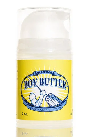 lubricant for snowboard bindings-Boy Butter Original - 2 Oz.  Pump