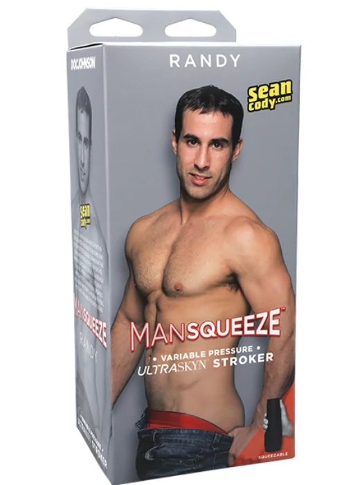 nipple clamps for BDSM accessories-Sean Cody ''Manqueeze'' Stroker -Randy