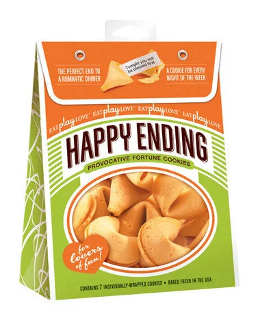 body-safe sex toy accessories-Happy Ending Fortune Cookies - Provocative Edition - 7 Pack