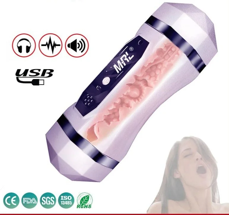 Compact toy masturbator-Male Automatic Vibrating Masturbator Device