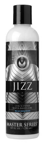 lubricant for animatronics-Jizz Cum Scented Water-Based Lubricant - 8.5 oz.