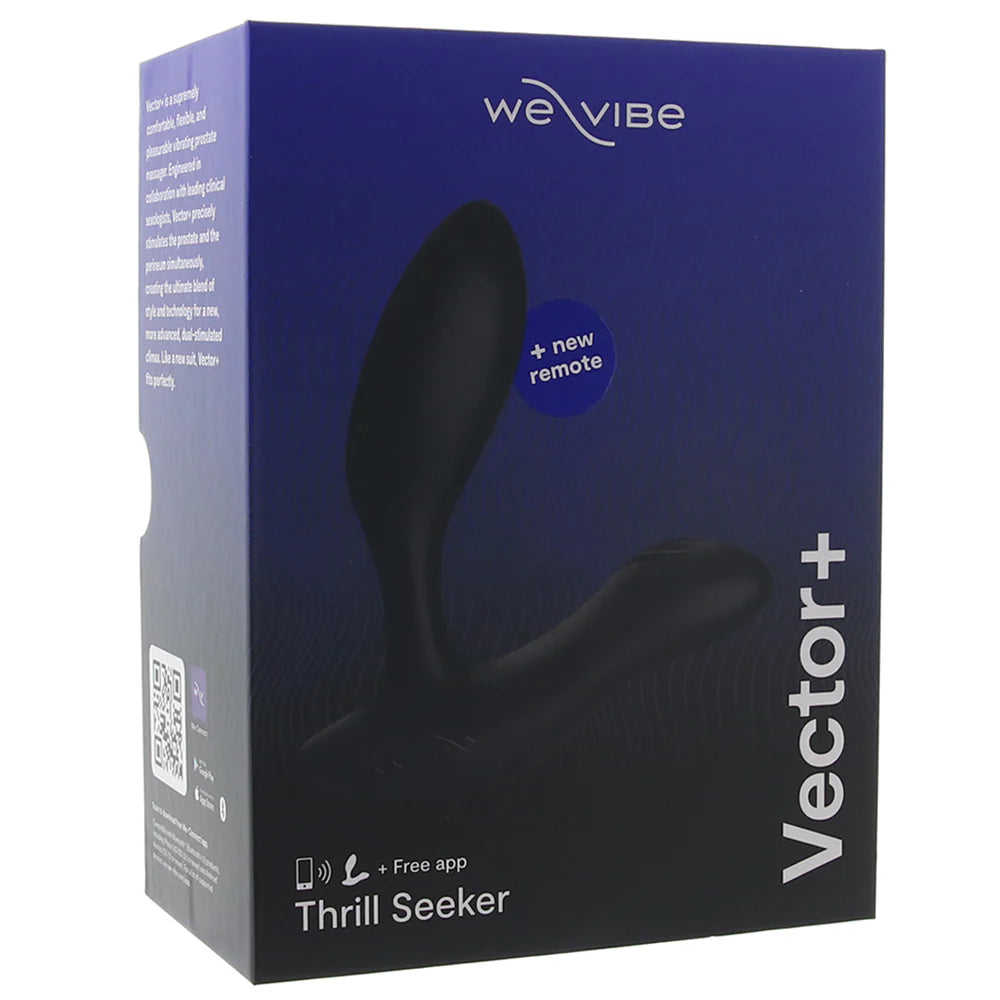 lubricant for segways-We-Vibe ''Vector'' Prostate Massager -Black