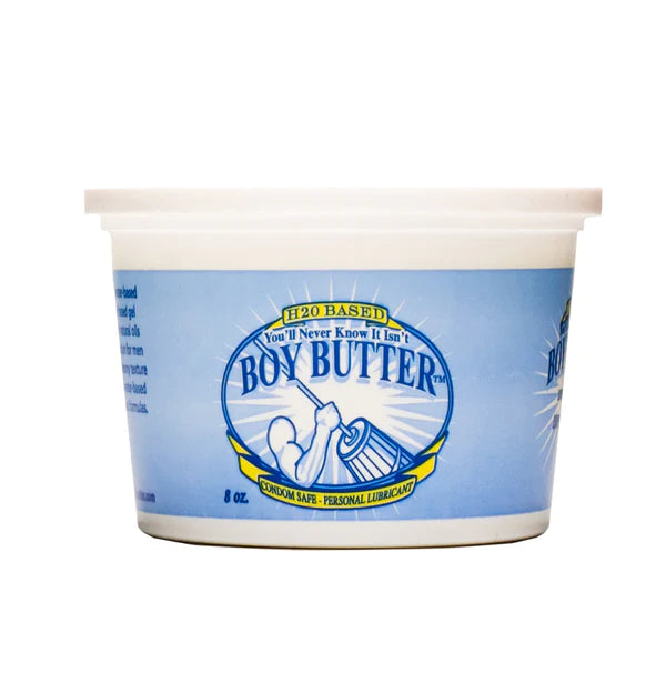 vibrating anal beads for men accessories-Boy Butter H2O 8oz Tub