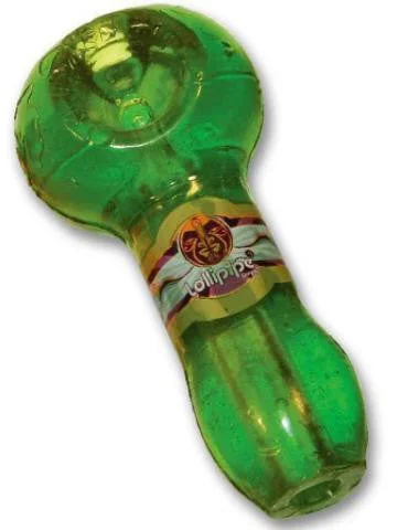 double-ended dildo accessories-Lollipipe Edible Pipe - Green Apple