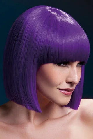 vibrating rod accessories-Lola Wig - Purple