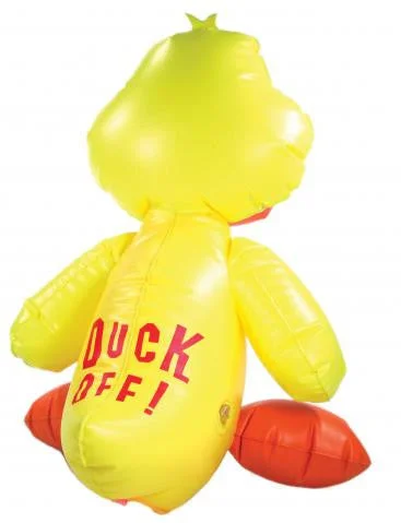 Electric masturbator machine-Duzzy Duck Blow-Up Duck