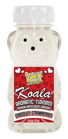 lubricant for copiers-Koala Chocolate Strawberries Flavored Lubricant - 6 oz.