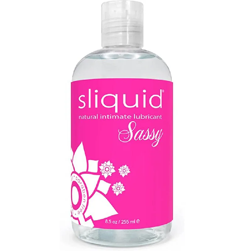 Automatic masturbator device-Sliquid ''Sassy'' Lubricating Gel 8.5 oz