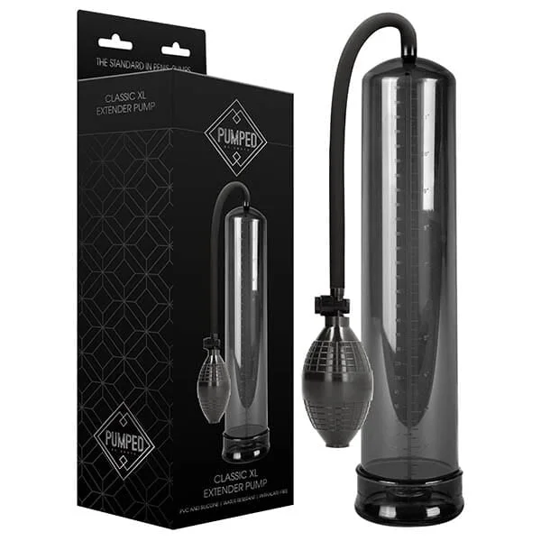 Hands-free masturbator kit-Pumped Classic XL Extender Pump