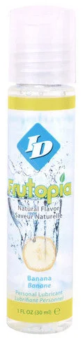 lubricant for plumbing fixtures-Id Frutopia Natural Flavor Banana - 1 oz.