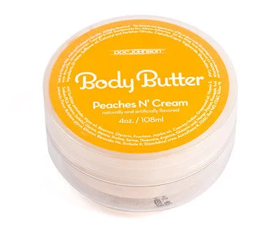 high-performance lubricant for bikes-Body Butter 4 oz. - Peaches N Cream