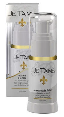 lubricant for watering cans-Je Taime Ecstasy Arousal Gel - .5 oz.