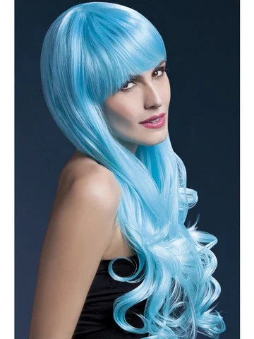 love doll accessories-Emily Wig - 2-Tone Blue