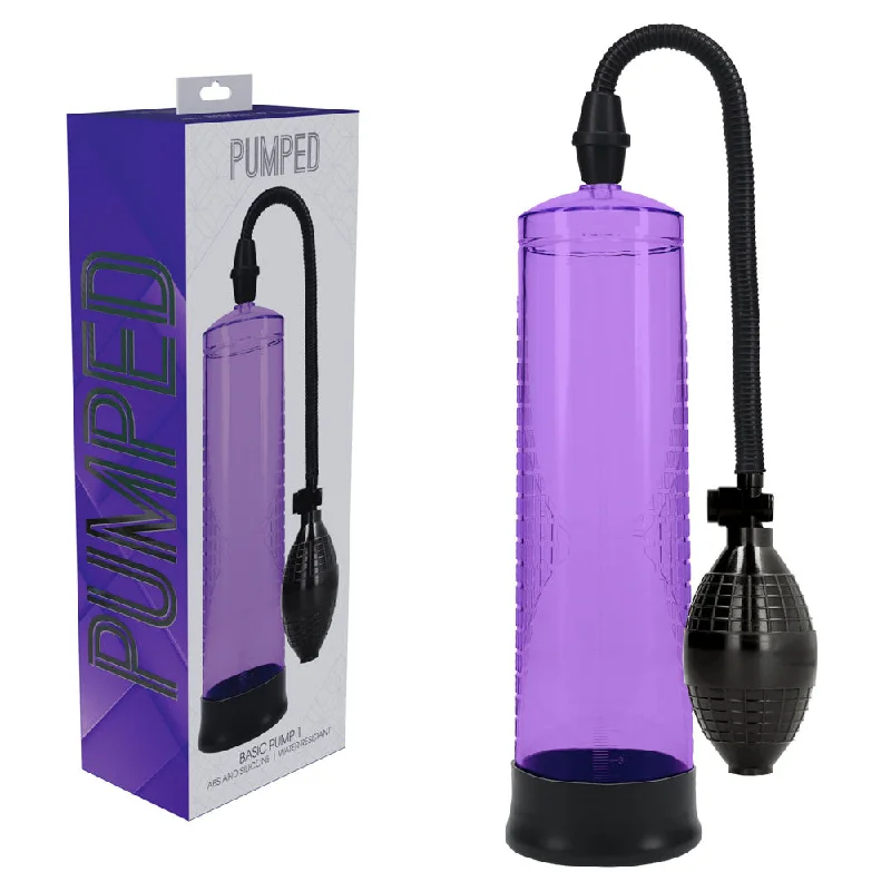 Premium device masturbator-PUMPED Basic Pump 1 -  -  Penis Pump