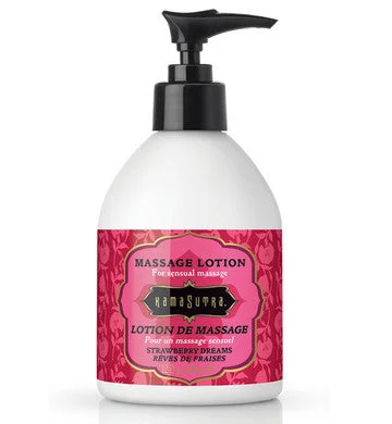 lubricant for safe locks-Massage Lotion - Strawberry  Dreams