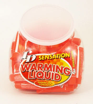 lubricant for chain maintenance-Id Sensation Warming Lubricant  - 14g Tubes - 72 Pieces Jar