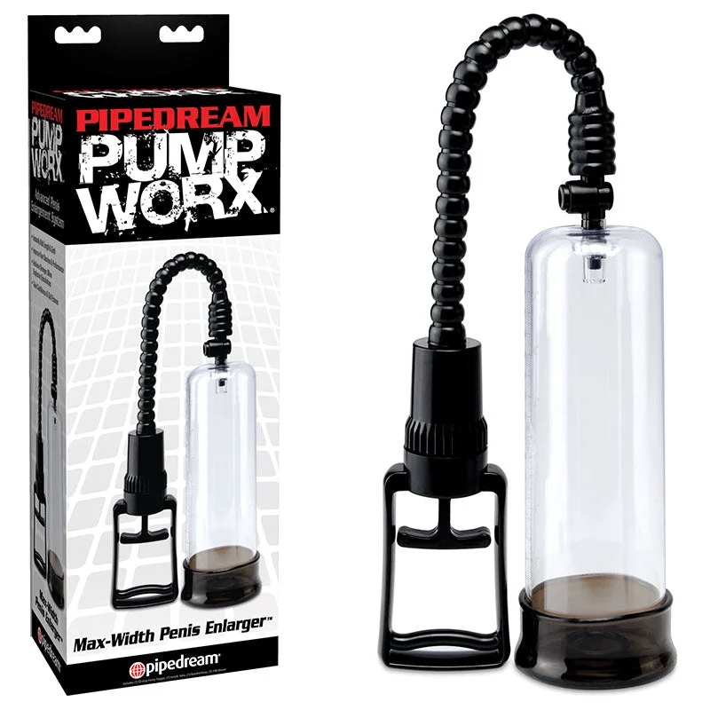 Mini sleeve masturbator-Pump Worx Max-Width Penis Enlarger Pump