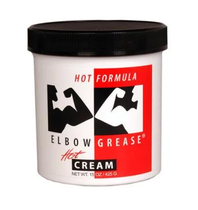 lubricant for refrigeration units-Elbow Grease Hot Cream - 15 oz.