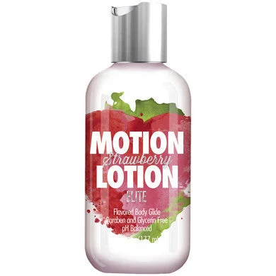 lubricant for vintage cars-Motion Lotion - Elite -  Strawberry - 6 Oz.