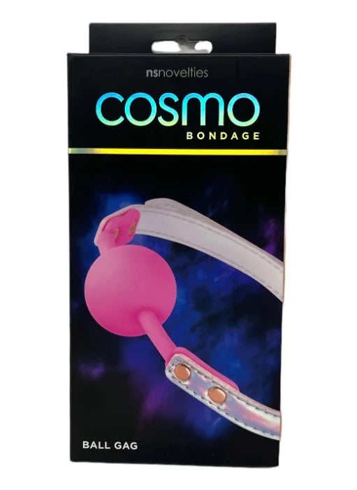 multi-purpose sex toys accessories-Cosmo ''Holographic'' Ball Gag -Pink