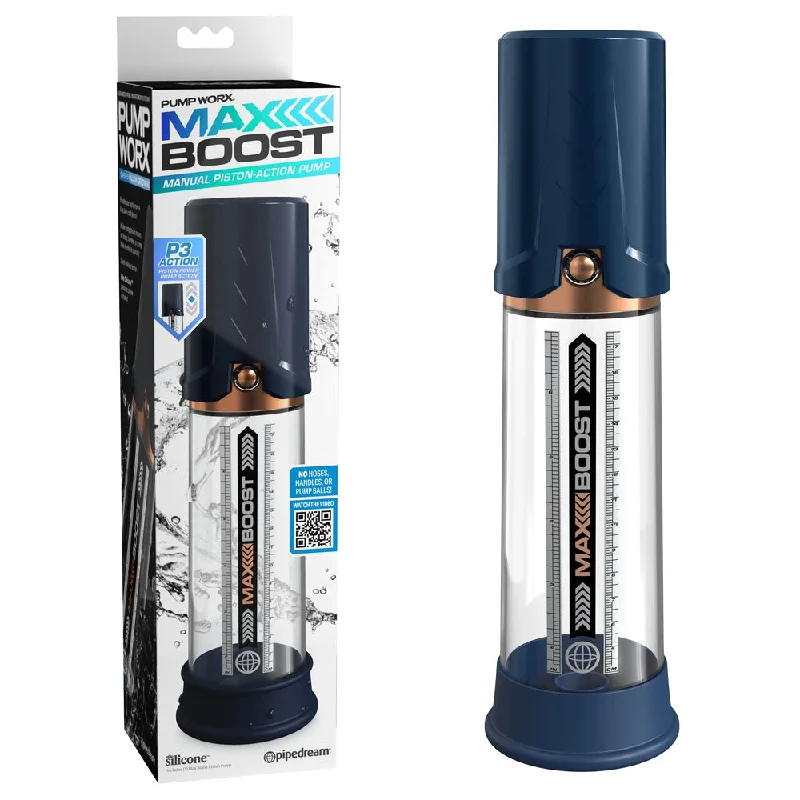 Heated device masturbator-Pump Worx Max Boost -