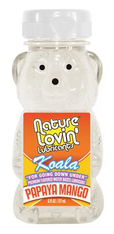 lubricant for DVD drives-Koala Papaya Mango Flavored  Lubricant - 6 Oz.