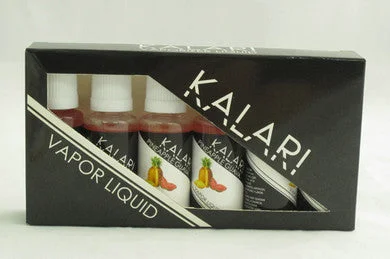 intimate massagers accessories-Kalari Vapor Liquid Pineapple  Guava  - 6 Pack - 20ml - 0mg