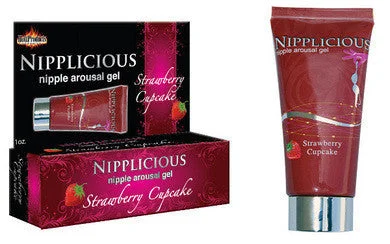 lubricant for air conditioners-Nipplicious Nipple Arousal  Gel - Strawberry Cupcake -  1 Oz.   Htp740e