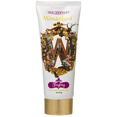 lubricant for watch repair-Wonderland Personal Lubricant  - Tingling - 4 Oz.