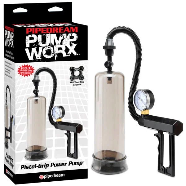 Custom sleeve masturbator-Pump Worx Pistol-Grip Power Penis Pump