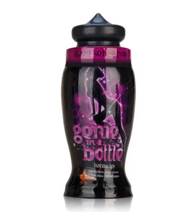 Vibrating masturbator product-Genie In A Bottle - Luscious Lips