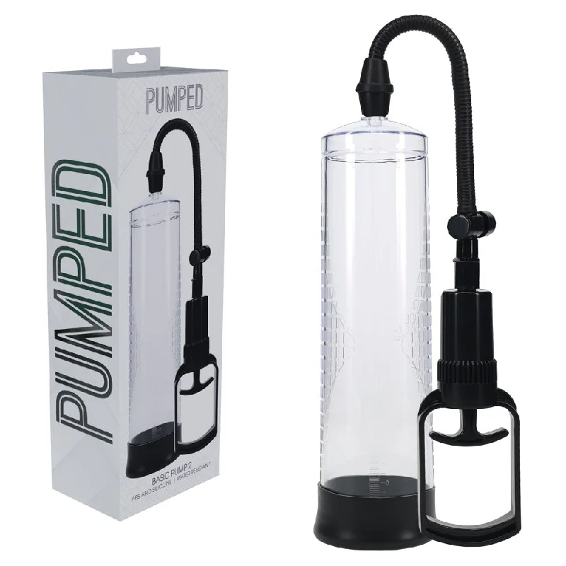 High-performance device masturbator-PUMPED Basic Pump 2 - Transparent -  Penis Pump