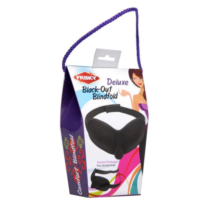 vibrators for couples accessories-Frisky ''Deluxe Black-Out Blindfold