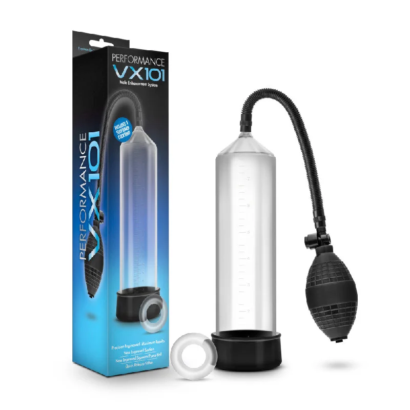 Luxury device masturbator-Performance By Blush® | VX101 Beginner's Male Enhancement Clear Penis Pump