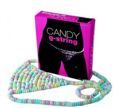 nipple vibrator accessories-Candy G-String